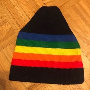 Vintage Retro Rainbow Pride Beanie